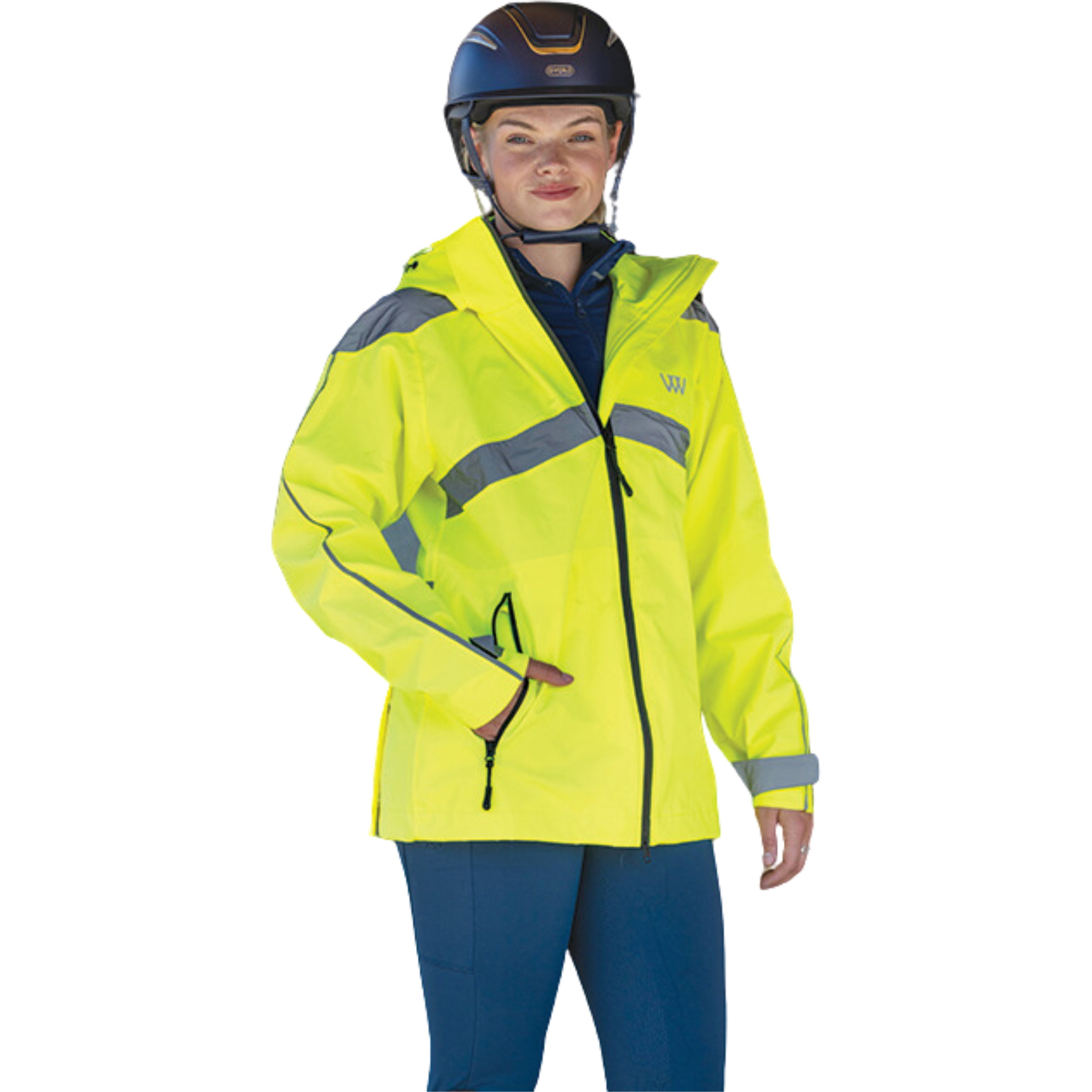 Woof Wear Femmes Veste De Randonnée Toutes Saisons WA0022-VZYE - Hi Viz Yelllow